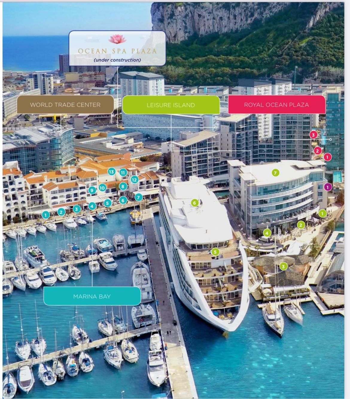 Deluxe Marina View Seafront Gibraltar Stay Esterno foto